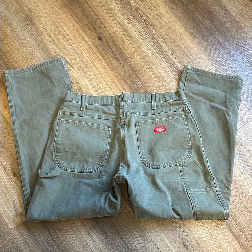 Dickies Men's Cargo Pants in Olive
